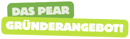 Das PEAR Gründerangebot!